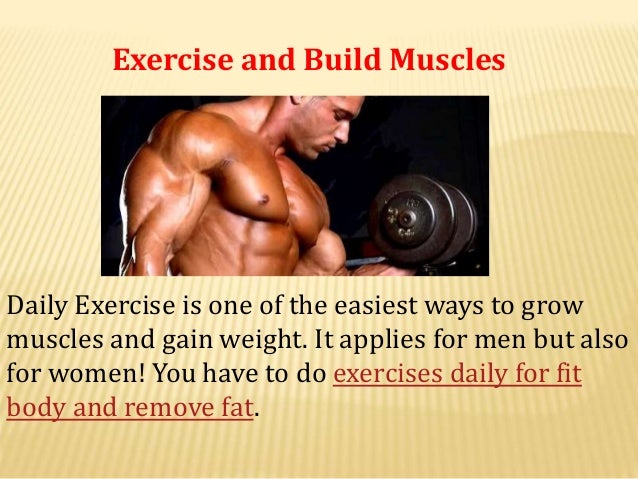 weight gain exercise at home for man